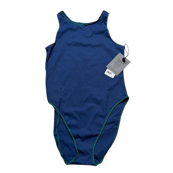 It's Now Cool Other - FREE PEOPLE It's Now Cool The Contour Bodysuit Blue Green Women's Medium FLAWED